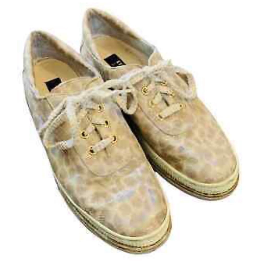 Stuart Weitzman Leopard Print Glittery Sneakers - image 2